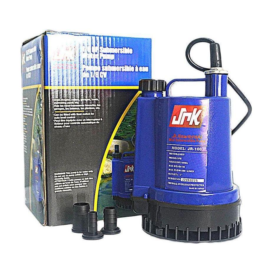 JR Kawasaki JRK-100 Mini Submersible Pump 1/6 HP - KHM Megatools Corp. JR Kawasaki JRK-100 Mini Submersible Pump 1/6 HP - KHM Megatools Corp.